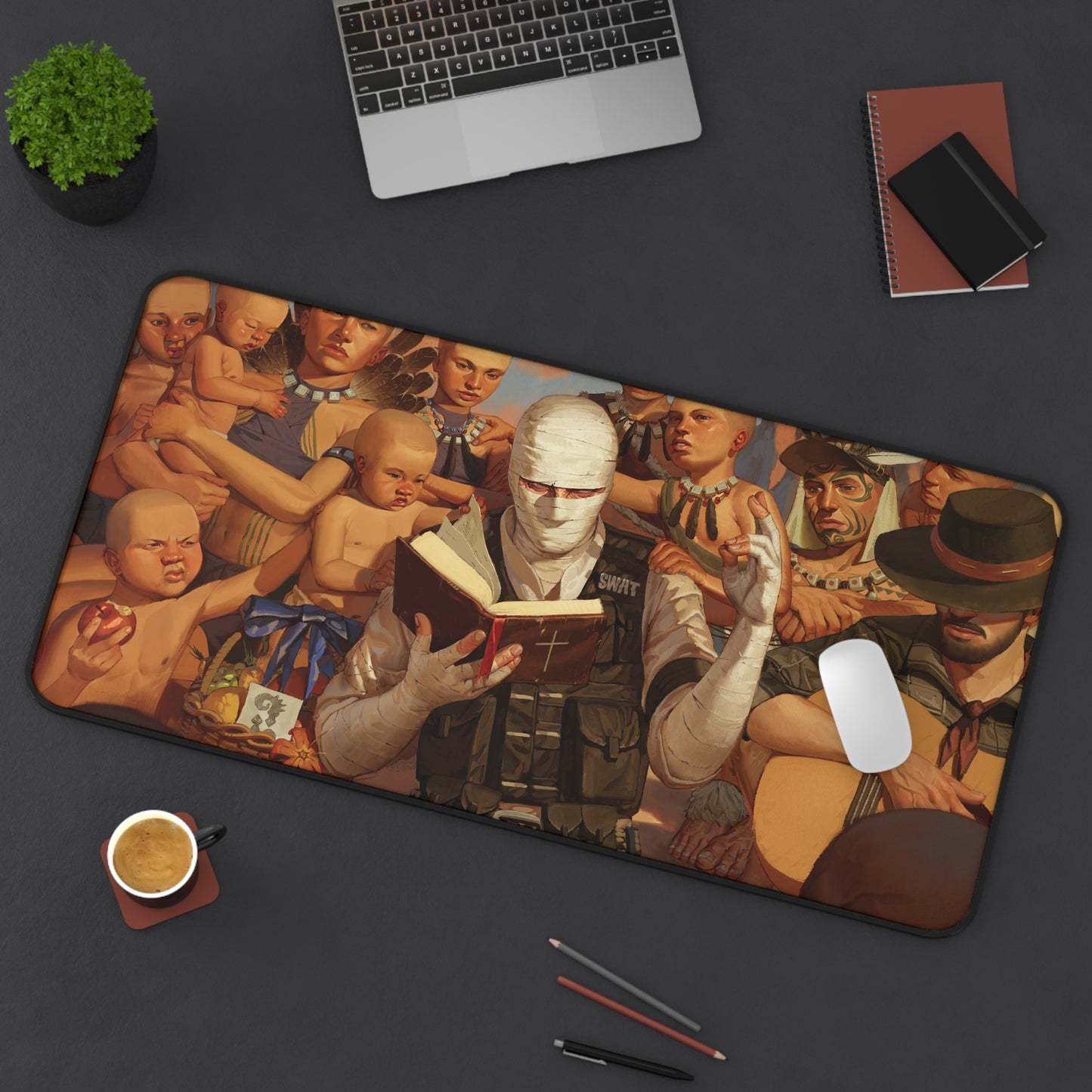 Honest Hearts Desk Mat