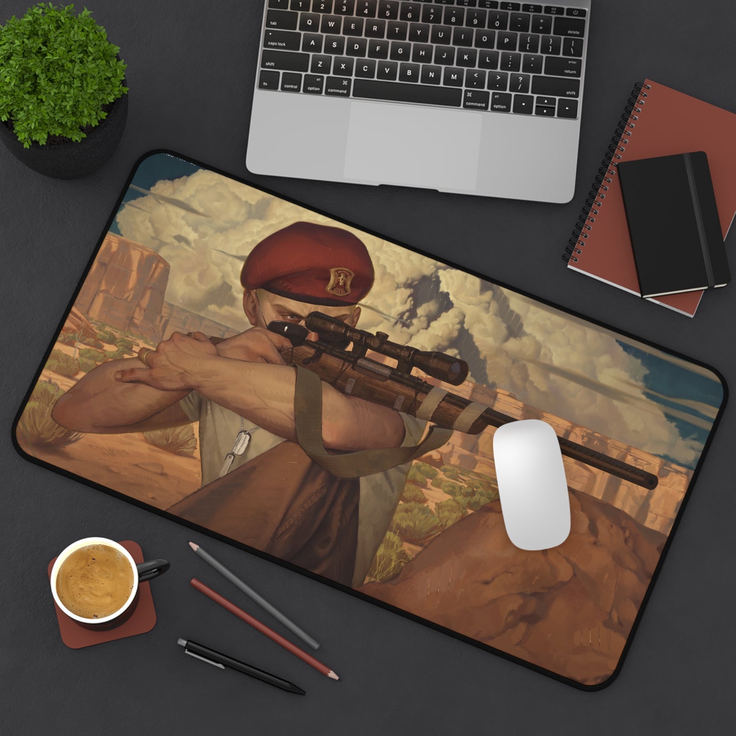 One For My Baby Desk Mat