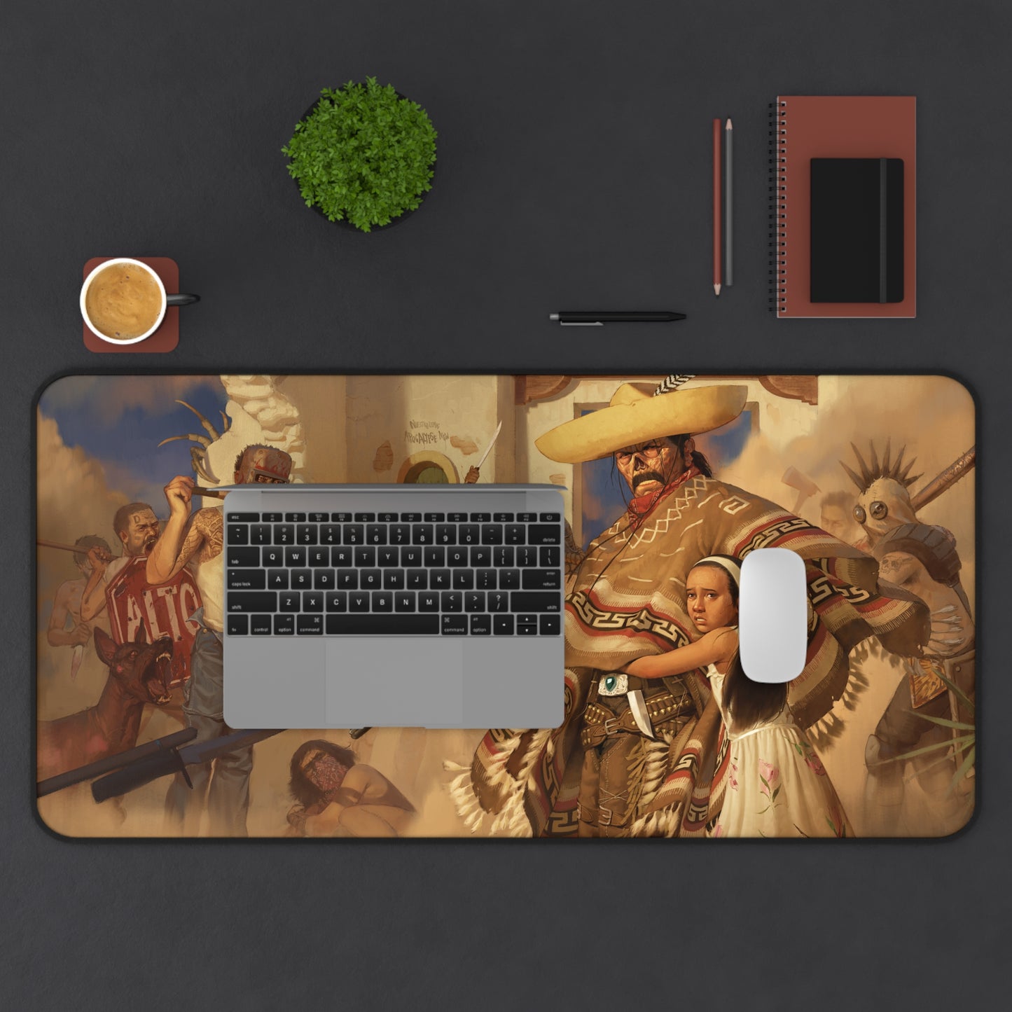 Raul, Old Vaquero Desk Mat