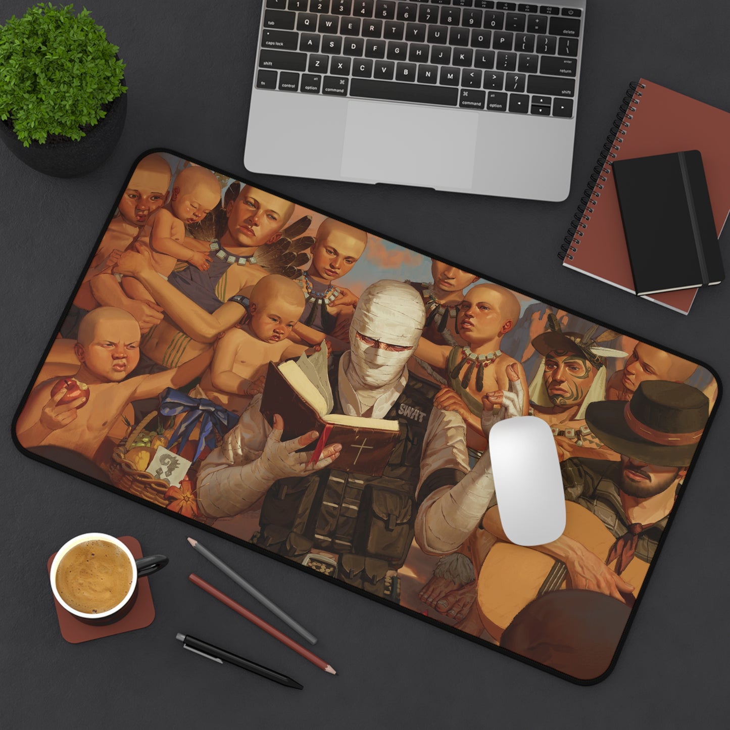 Honest Hearts Desk Mat