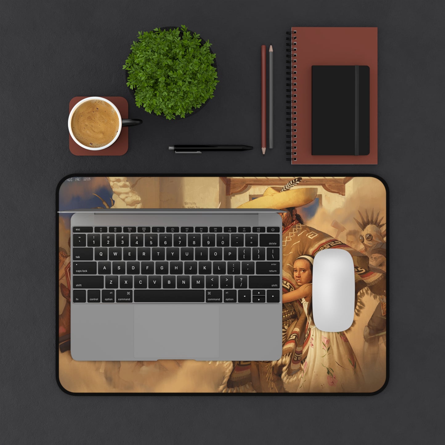 Raul, Old Vaquero Desk Mat