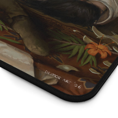 I Could Make You Care Desk Mat