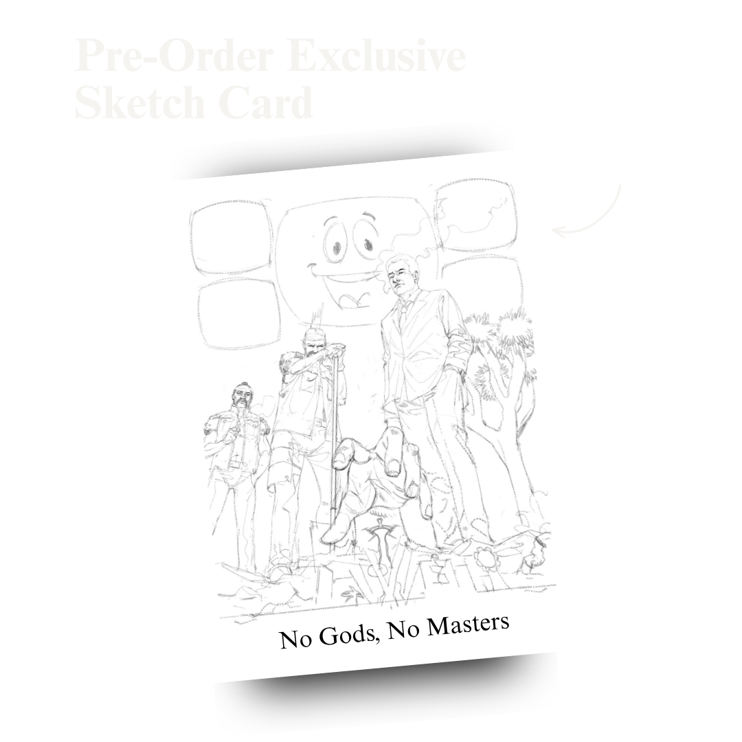 Mojave Mayhem Pre-Sale: No Gods, No Masters (18x24)