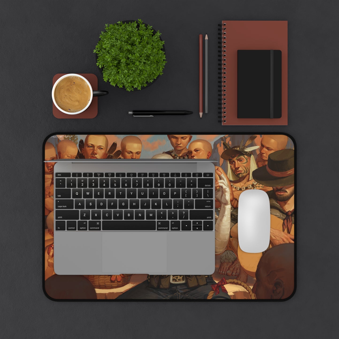 Honest Hearts Desk Mat