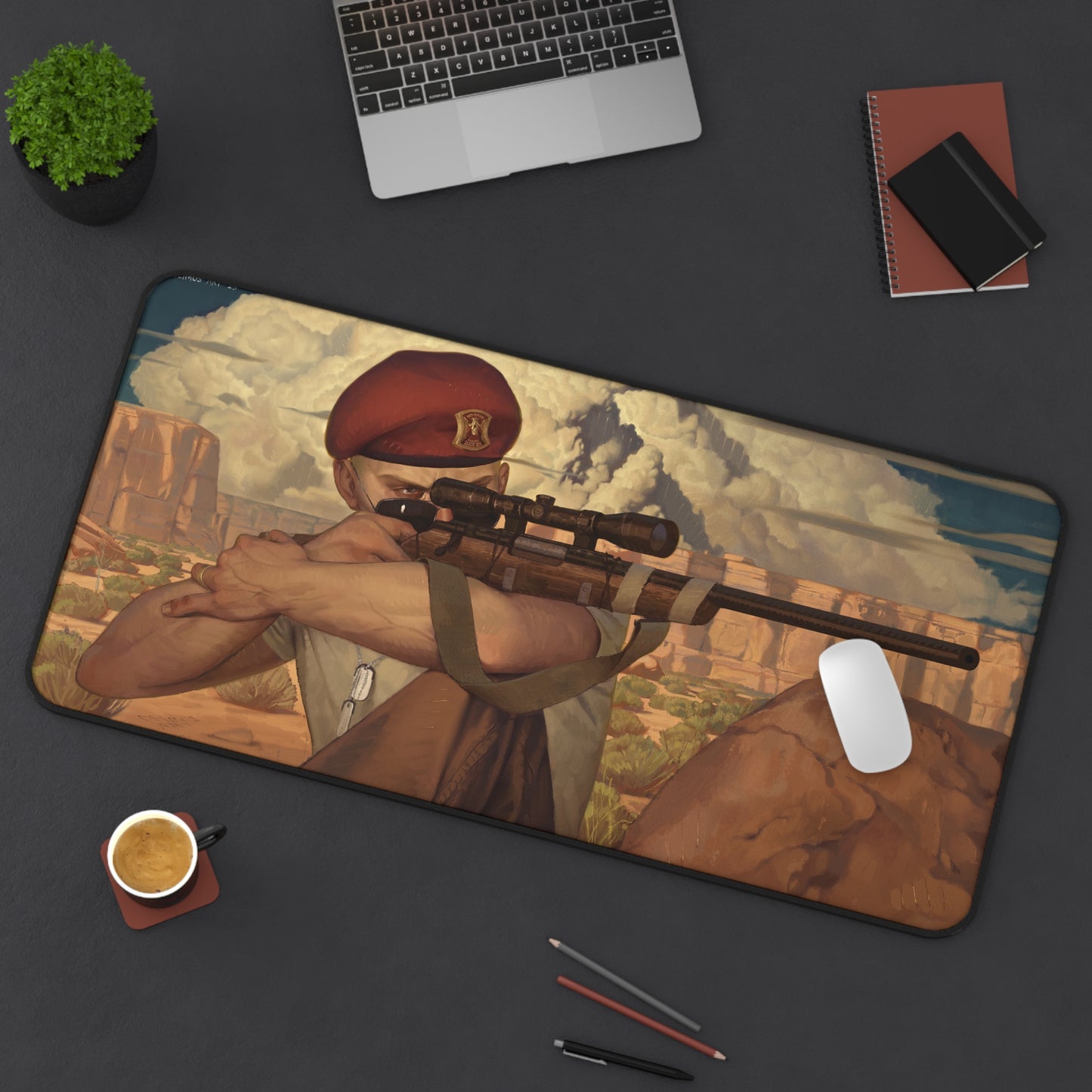 One For My Baby Desk Mat