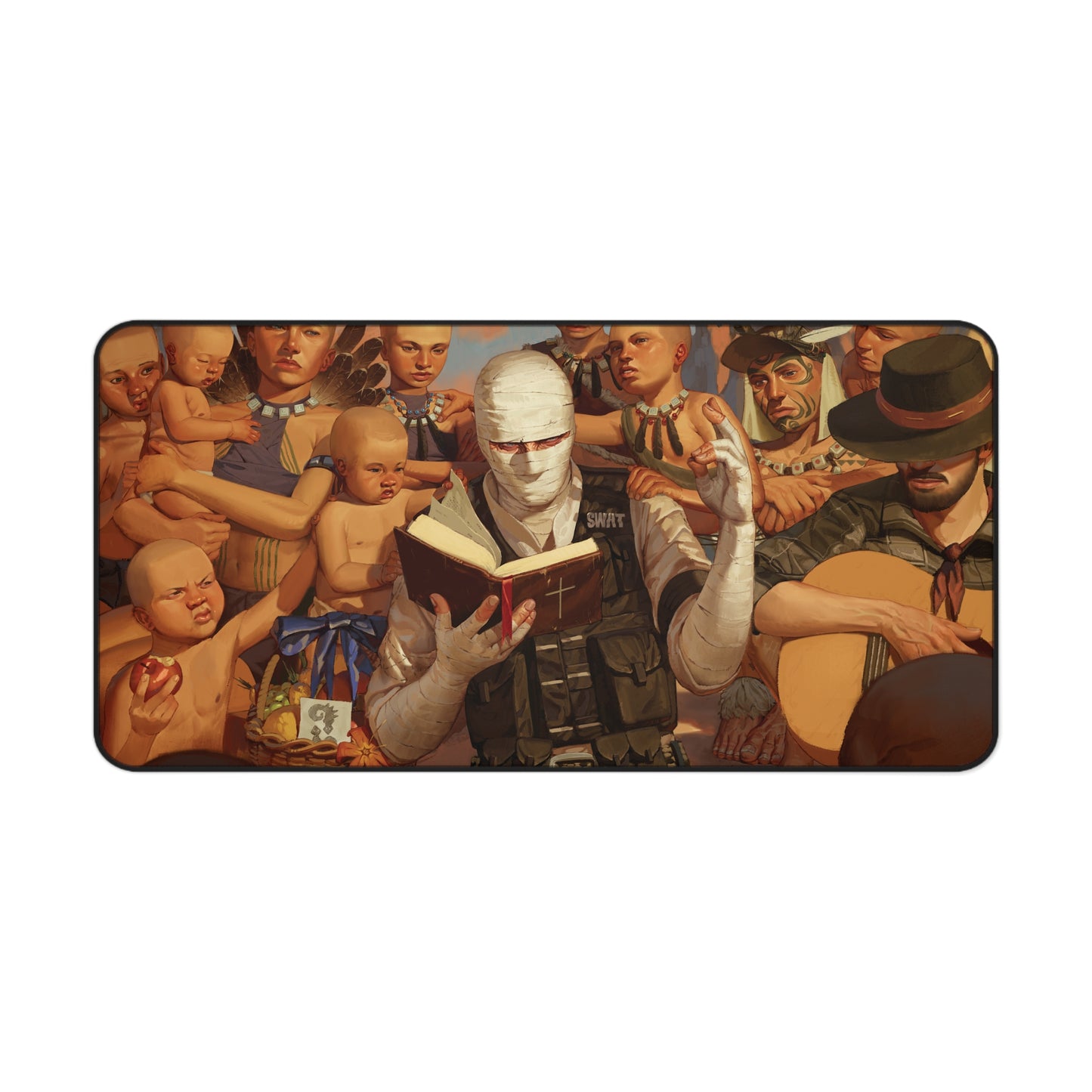 Honest Hearts Desk Mat