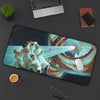 Old World Blues Desk Mat