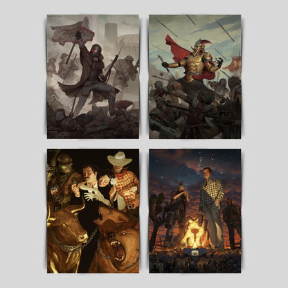 The Creeds of the Mojave [SET of 4]