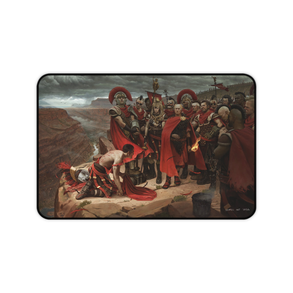 The Fall of Joshua Graham Desk Mat