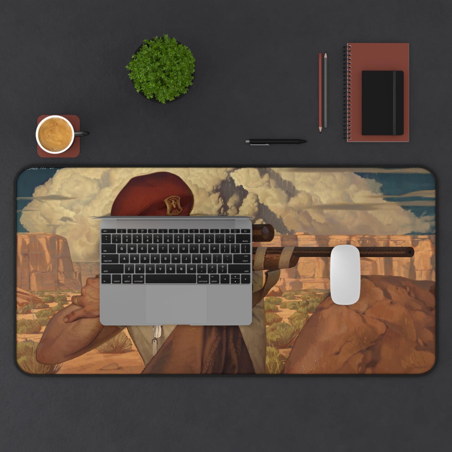 One For My Baby Desk Mat