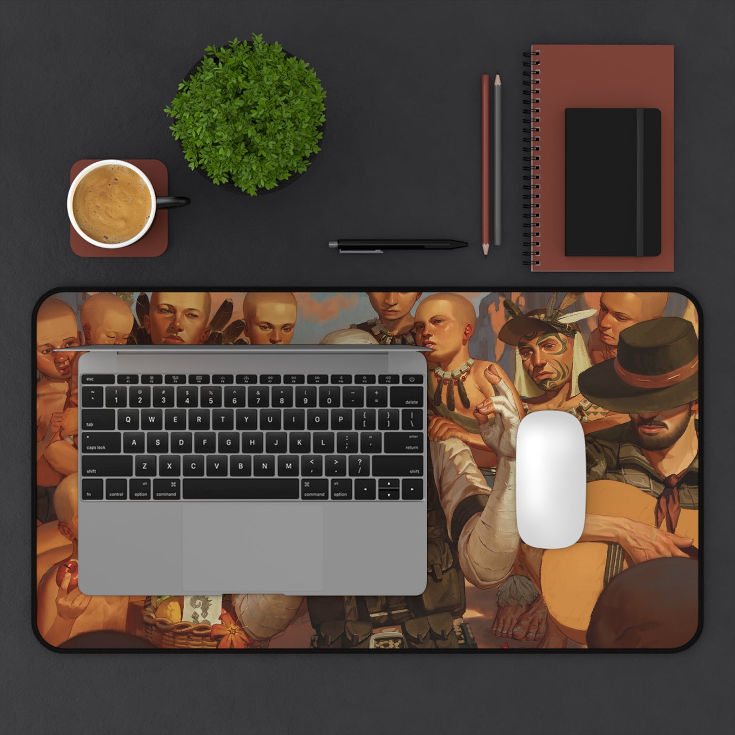 Honest Hearts Desk Mat