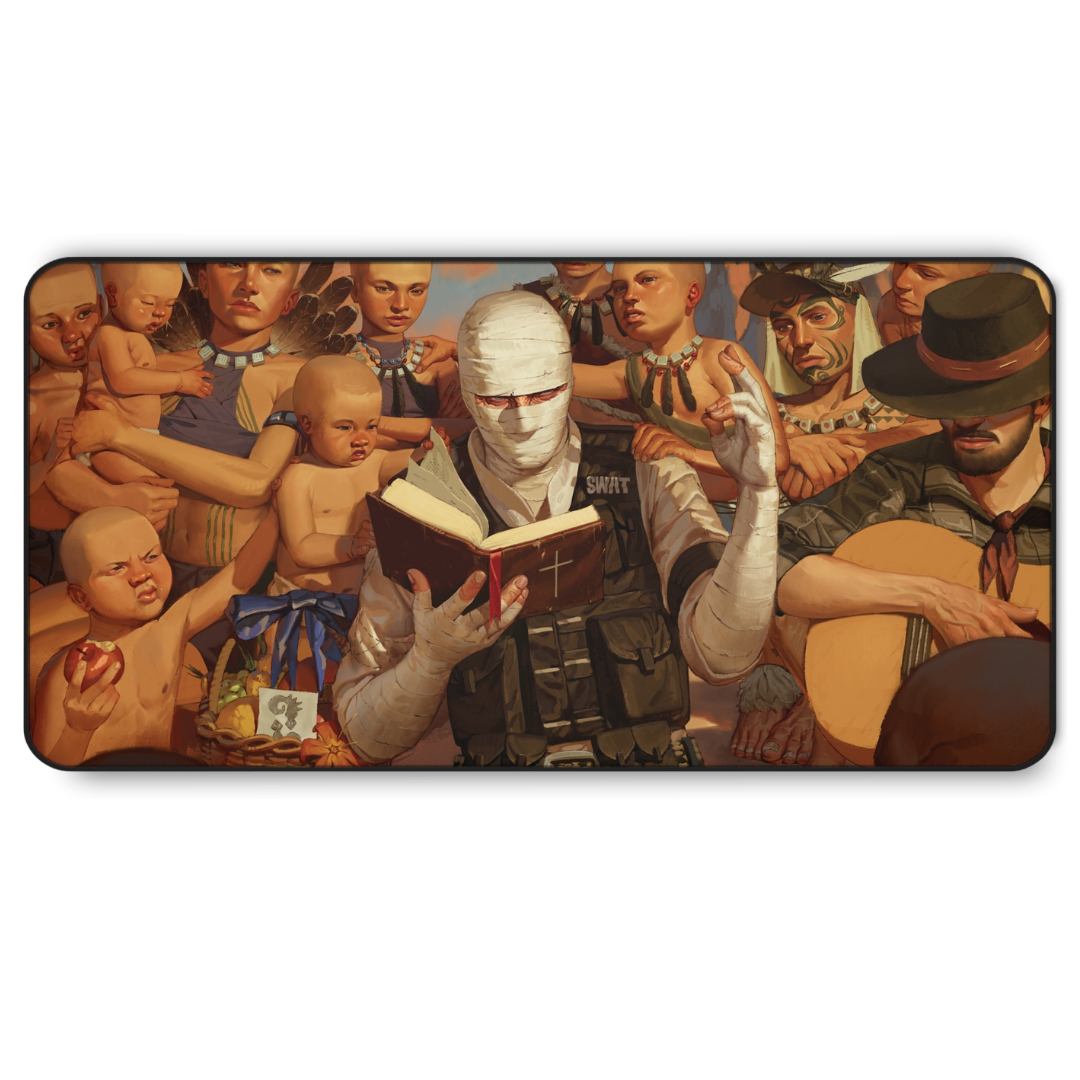 Honest Hearts Desk Mat