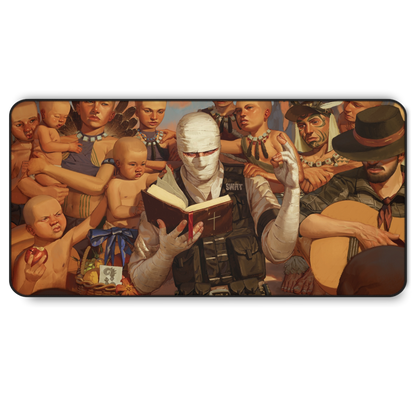 Honest Hearts Desk Mat