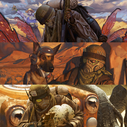 Courier Six Series [SET of 3]