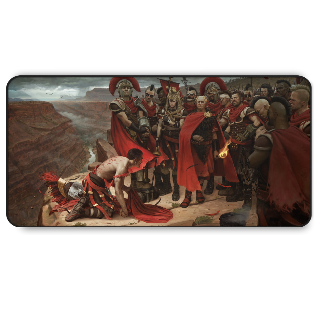The Fall of Joshua Graham Desk Mat