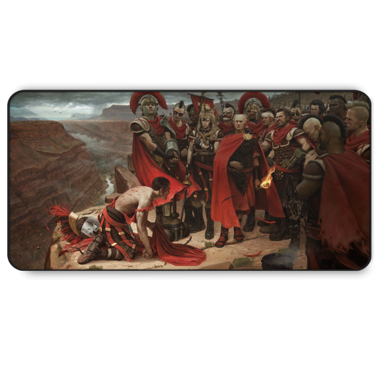 The Fall of Joshua Graham Desk Mat
