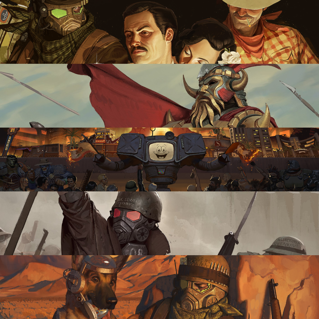 Legends of New Vegas [SET of 5]