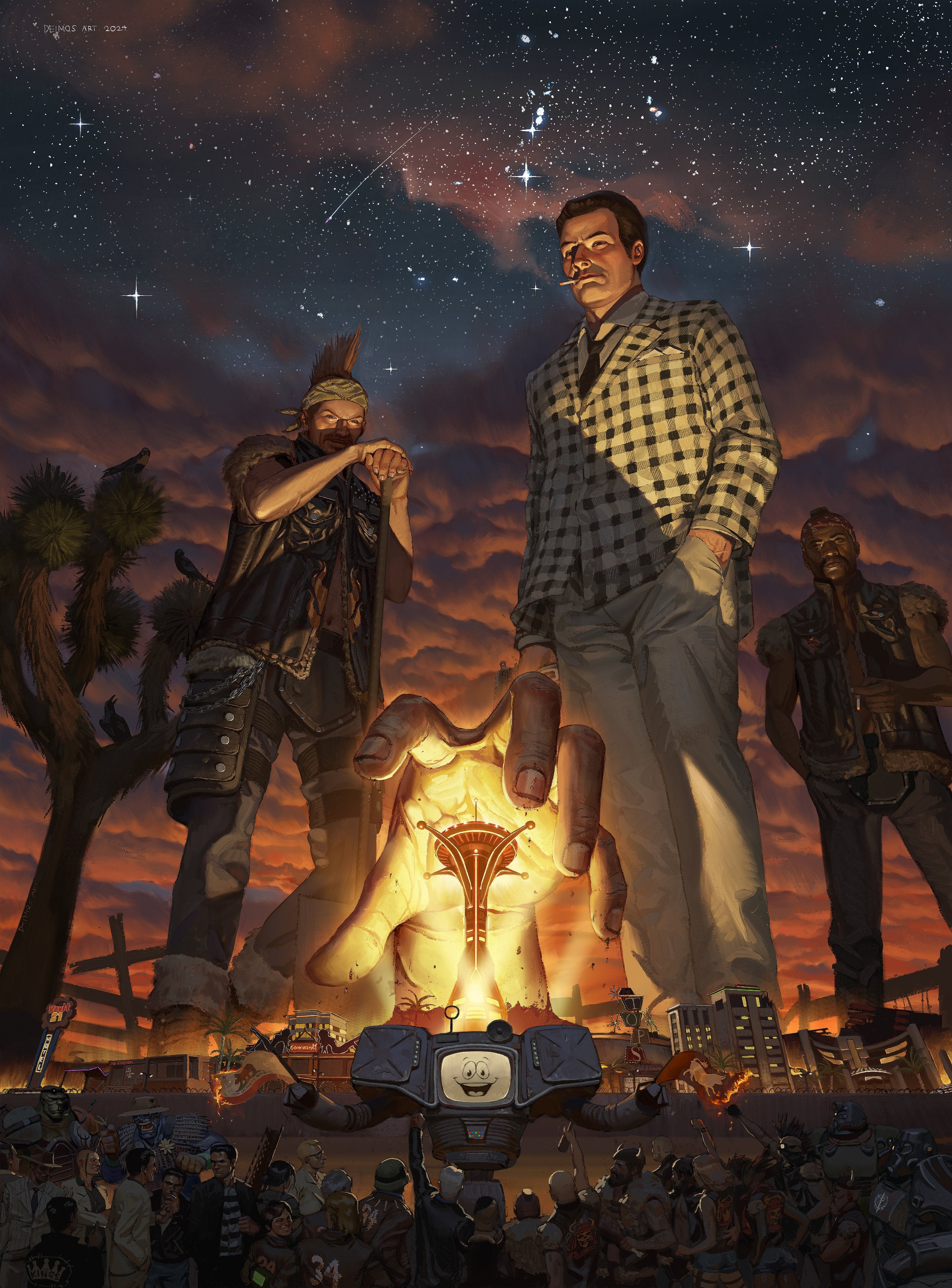 Fallout New Vegas Fan Art Fallout:New Vegas My Courier By EtyrnalOne